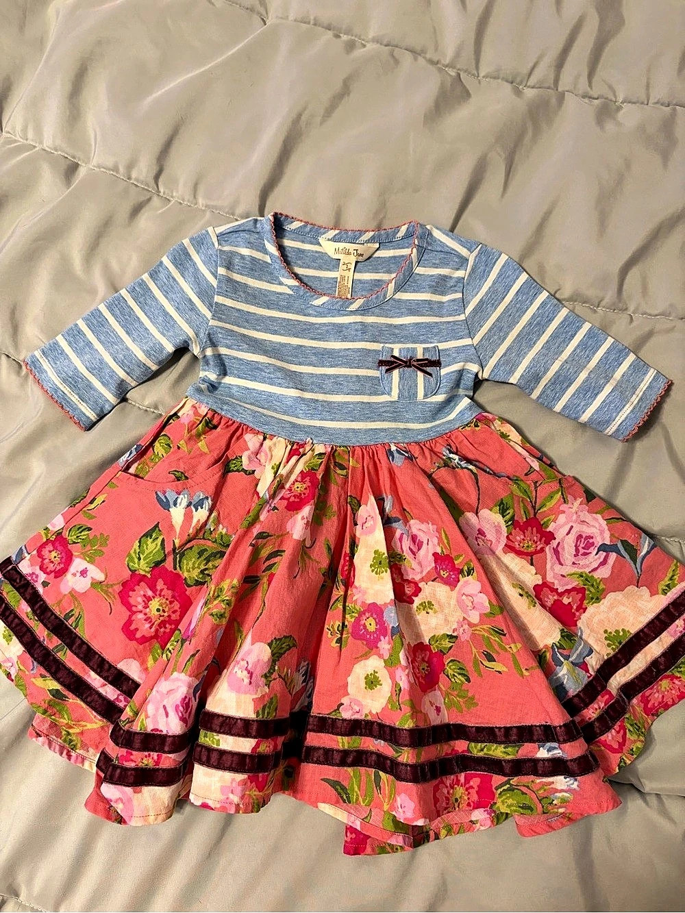 Matilda Jane Girls Floral Dress Size 2T